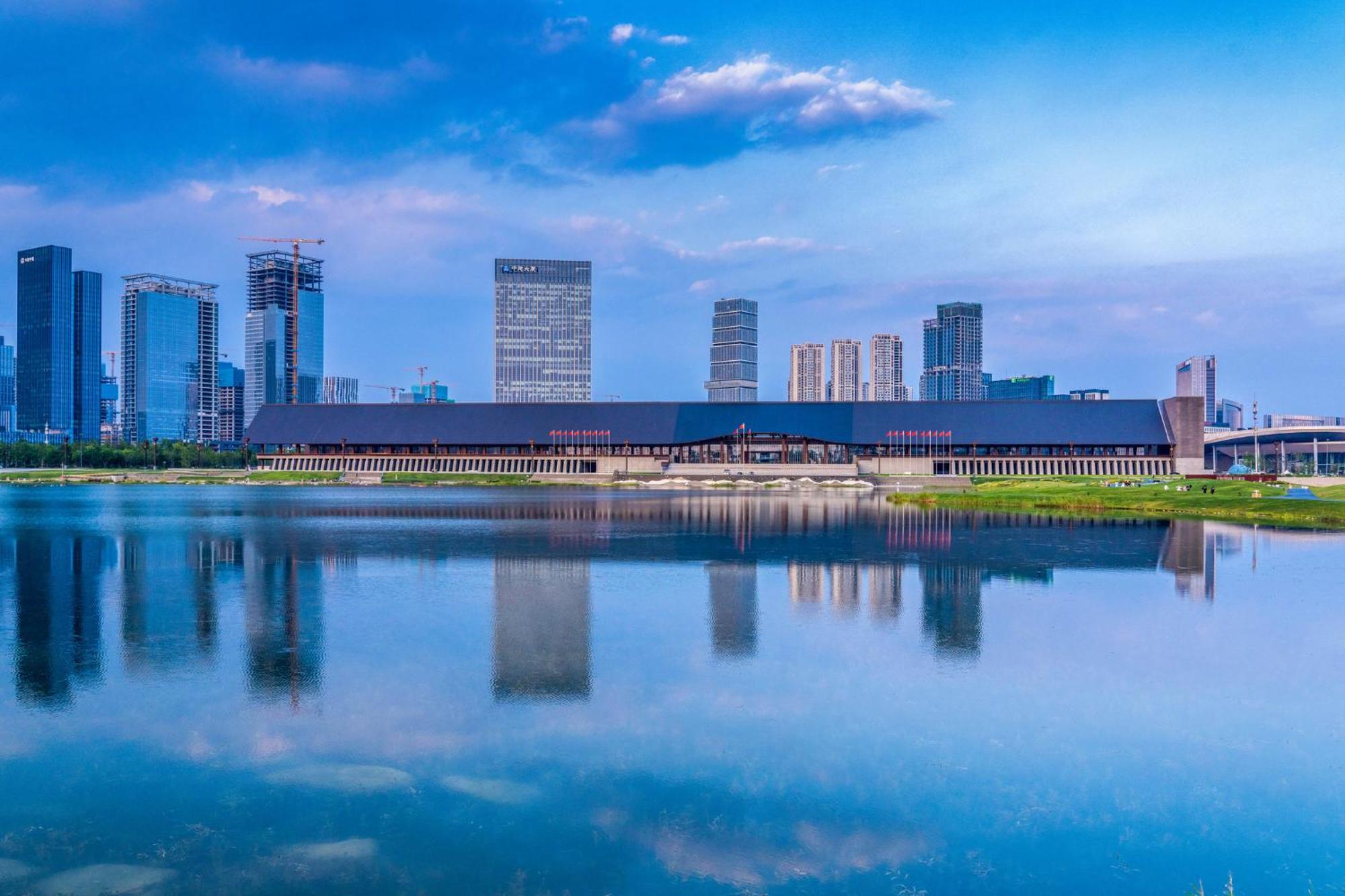 Holiday Inn Chengdu Qinhuang By Ihg Esterno foto