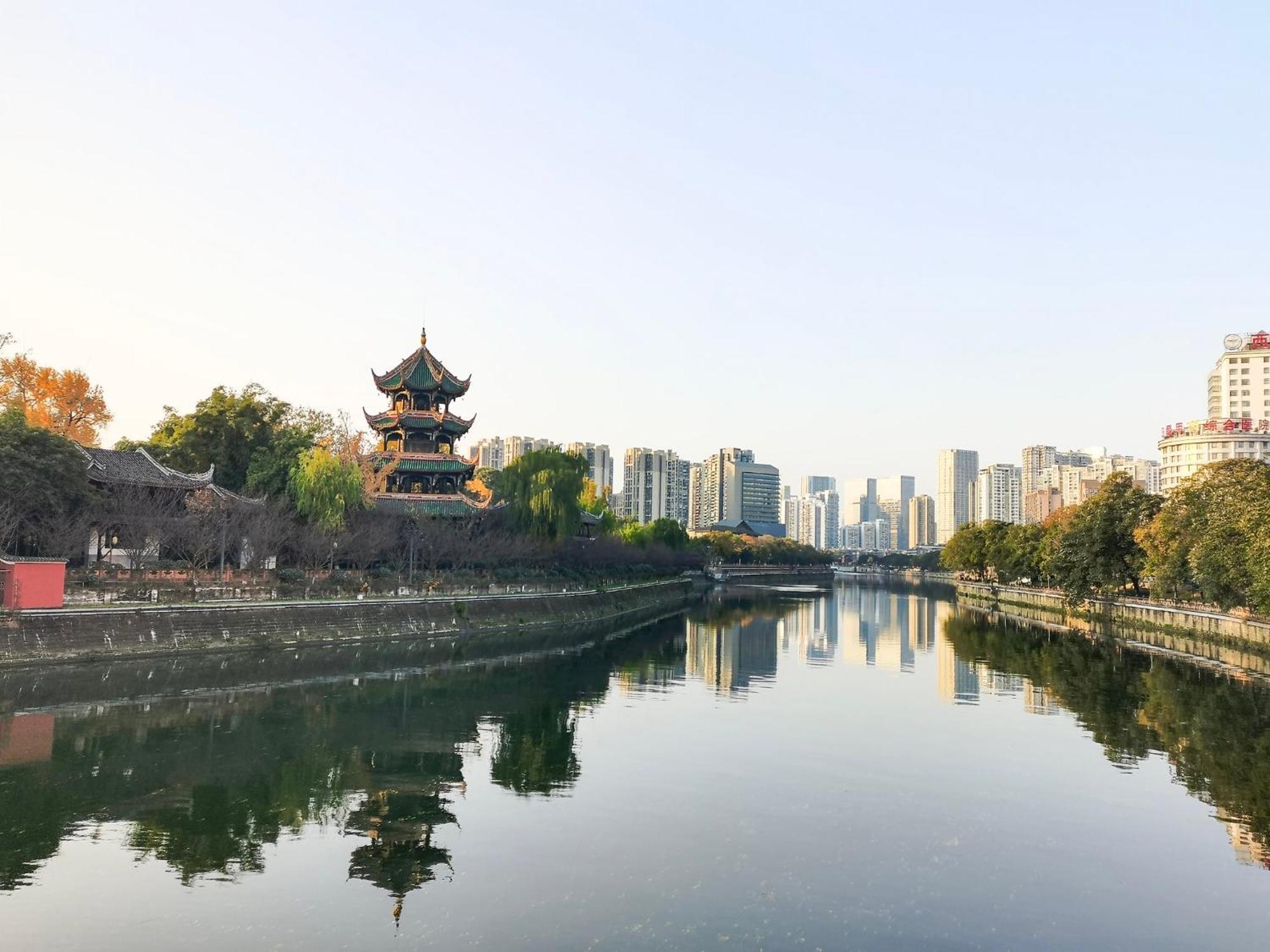 Holiday Inn Chengdu Qinhuang By Ihg Esterno foto